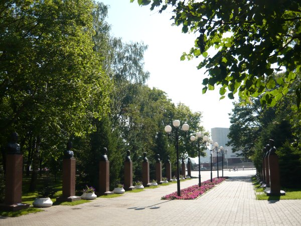 Сквер в Белгороде