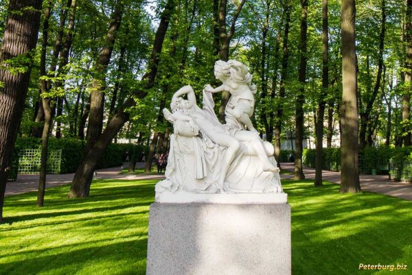 Летний сад Петербург Пушкин