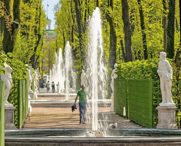 Летний сад в Санкт-Петербурге