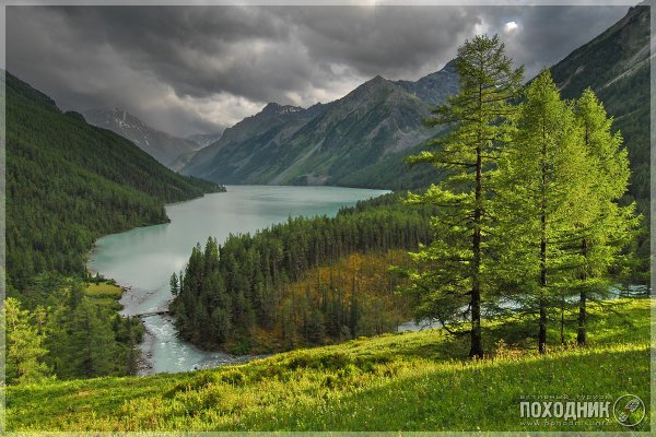 Кучерлинское озеро зимой