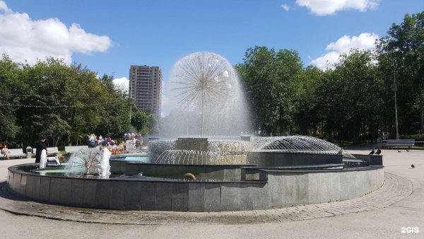 Фонтан сад Кирова НСК