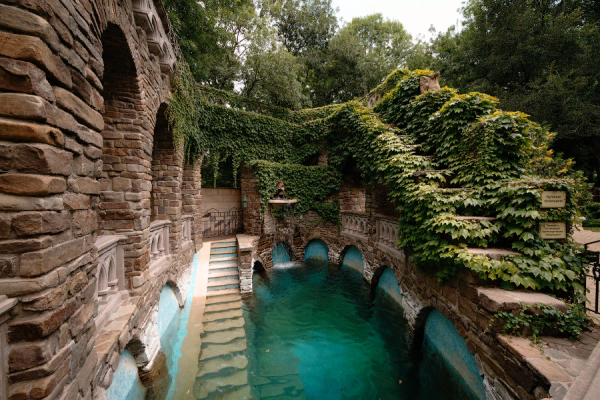 Старый парк Кабардинка акведук