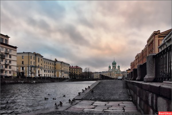 Набережная канала Грибоедова Москва
