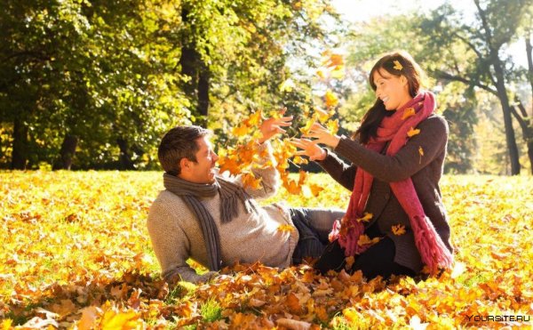 Прогулка в осеннем парке