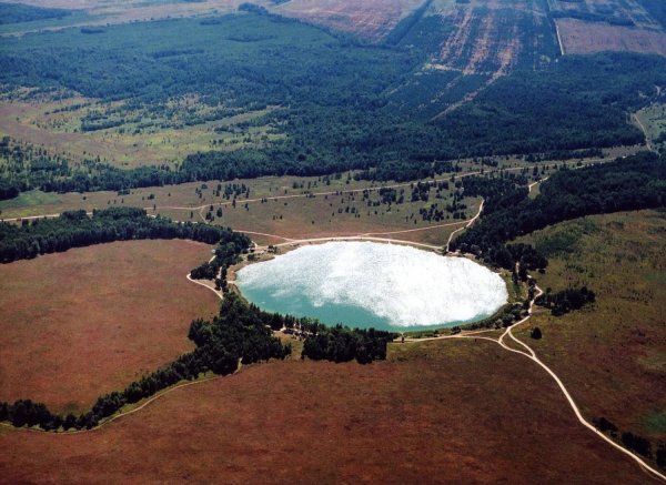 Круглое озеро Шиловский район