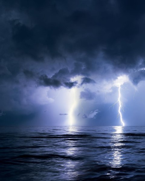 Природа шторм