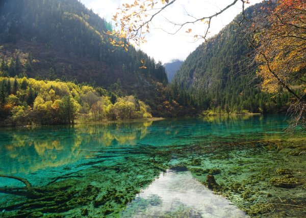 Долина Цзючжайгоу, Сычуань, Китай