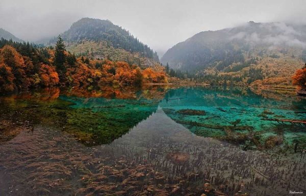 Долина Цзючжайгоу, Сычуань, Китай