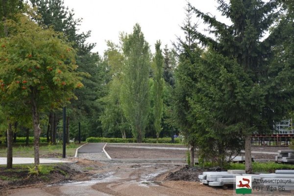 Парк Первомайский Уфа Калининский райисполком