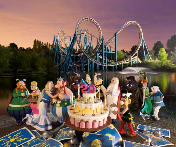 Парк аттракционов Астерикс в Париже