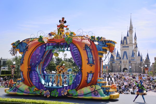 Токио Диснейленд горки