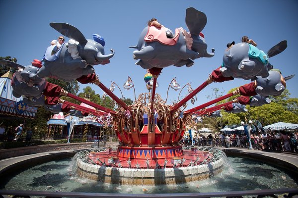 Диснейленд Лос Анджелес аттракционы