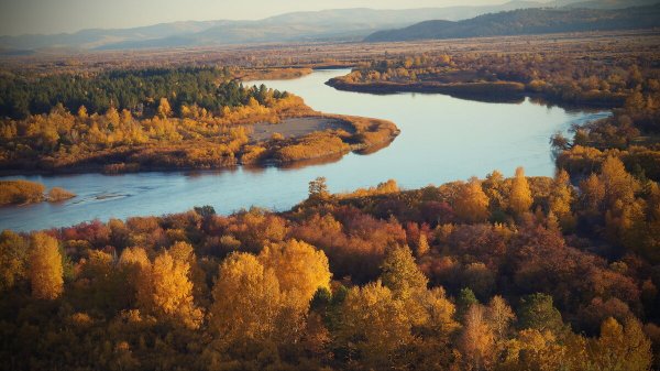 Река Чикой Забайкальский край