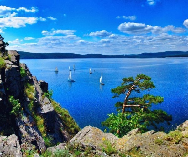 Уральский Байкал озеро Тургояк