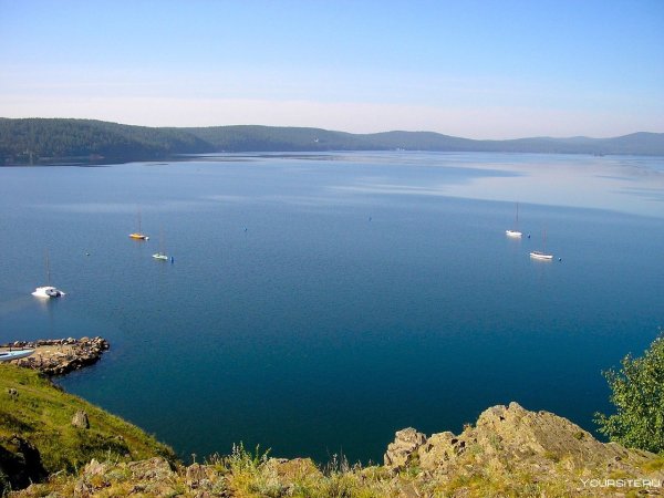 Уральский Байкал озеро Тургояк