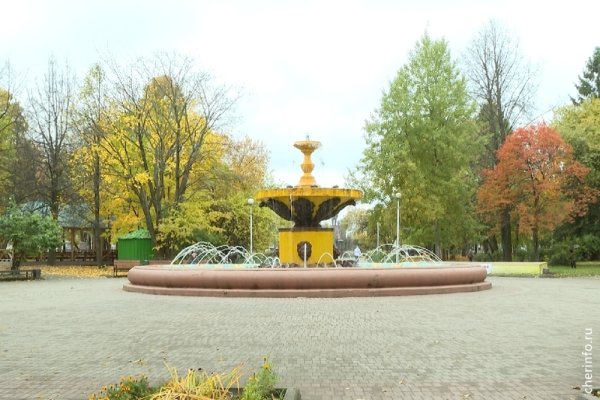 Комсомольский парк Череповец яблони