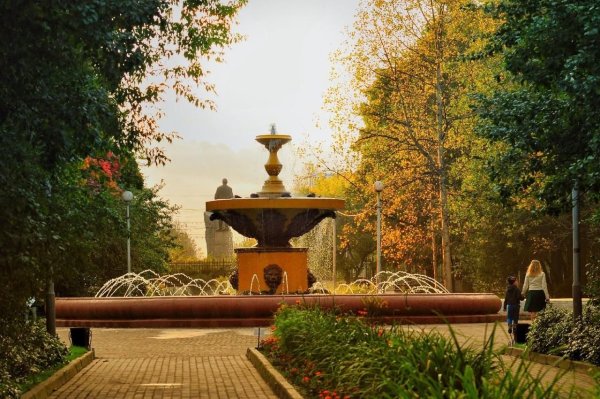 Город Семенов парк Ленинского Комсомола