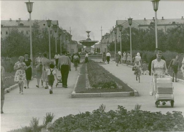 Комсомольский парк (парк имени Ленинского Комсомола), г. Череповец.