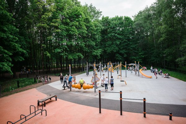 Мещерский парк спортивные площадки