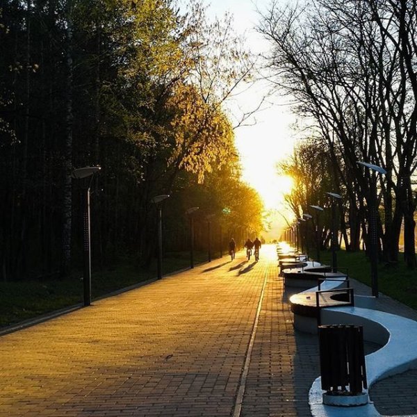 Балатовский парк Пермь летом