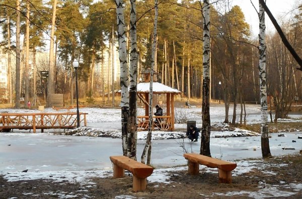 Балатовский парк Пермь беседки