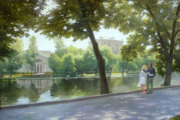 Филипп Кубарев городской пейзаж