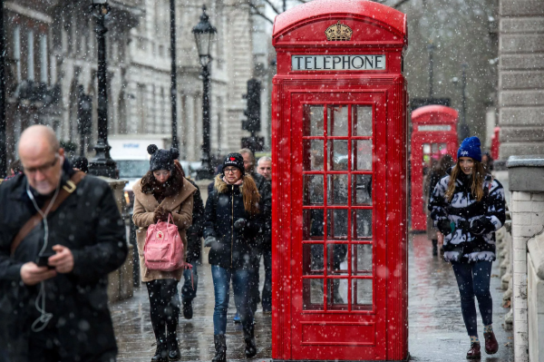 Дождь в Лондоне