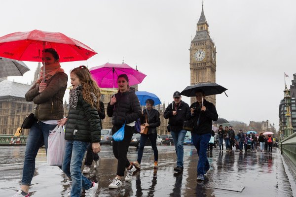 Англия летом люди