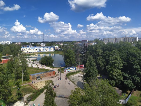 Пруд в парке Гайдара Арзамас