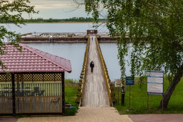 Курортный поселок озеро Карачи