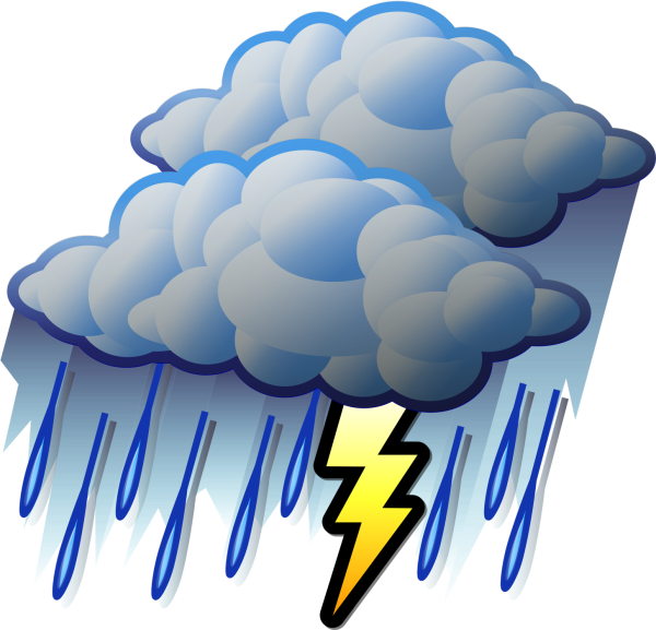 Туча с дождем