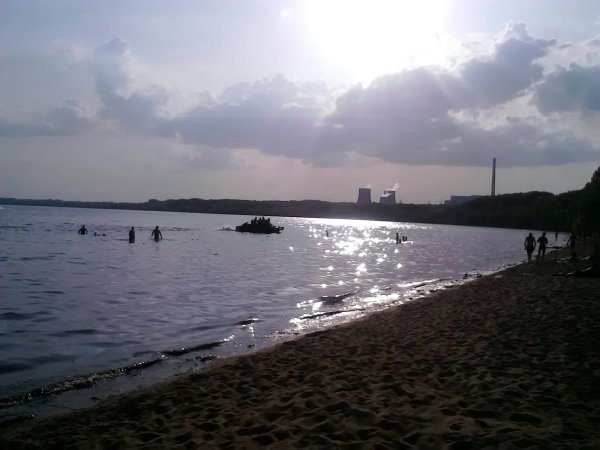 Первое озеро Челябинск пляж