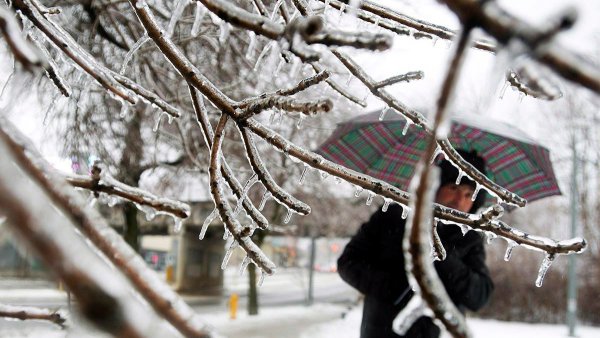 Ледяной ветер дождь снег