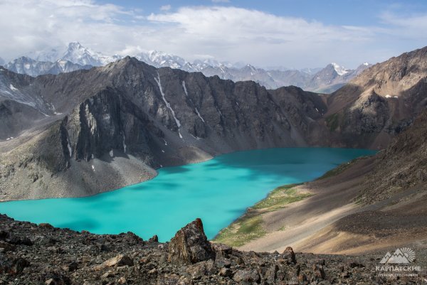 Горы киргизииисык Куль