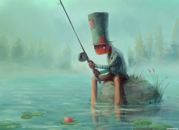 Рыбалка арт