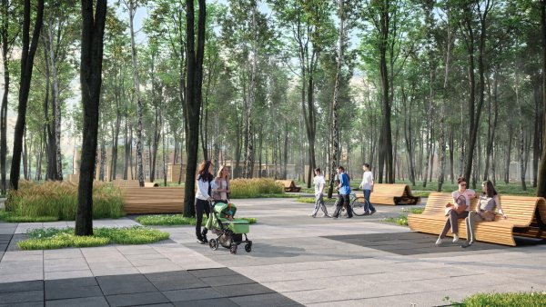 Парк Горького Глазов