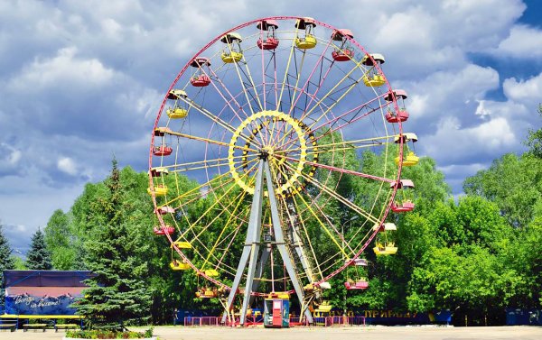 Лакреевский лес Чебоксары аттракционы