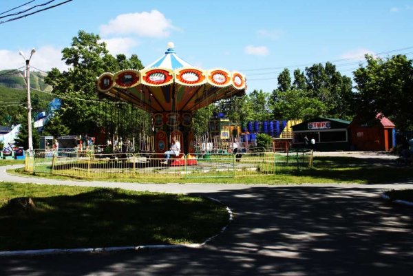 Парк Гагарина Южно-Сахалинск