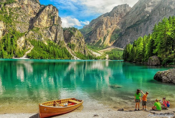 Озеро Брайес Италия