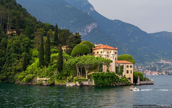 Вилла Балбьянелло озеро Комо