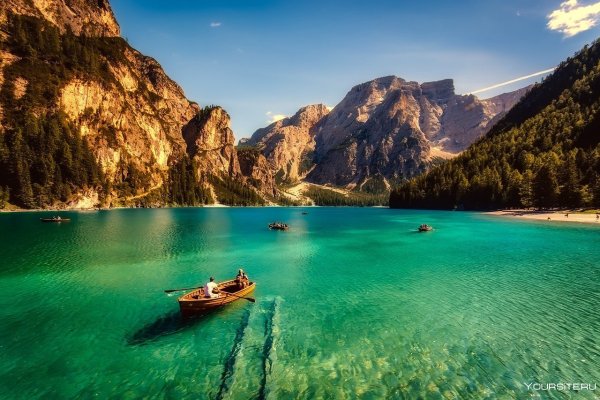 Озеро Брайес Италия