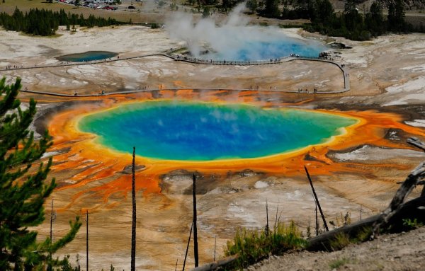 Grand Prismatic Spring Yellowstone