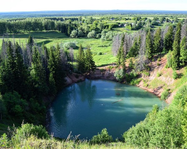 Изумрудное озеро Марий Эл