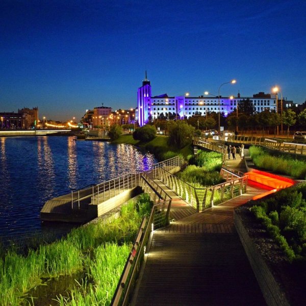 Набережная кабана Казань