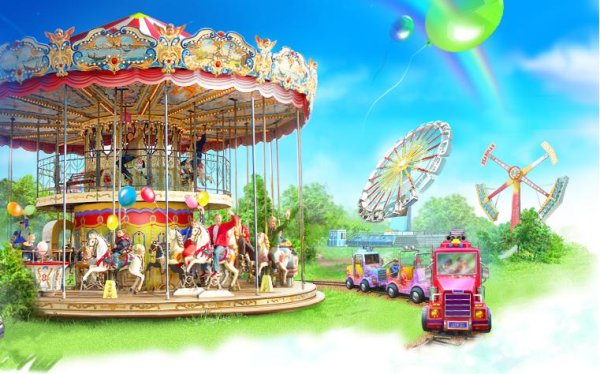 Карусель в Царицыно