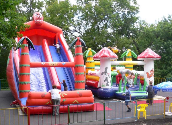Батуты аттракцион парк Липецк