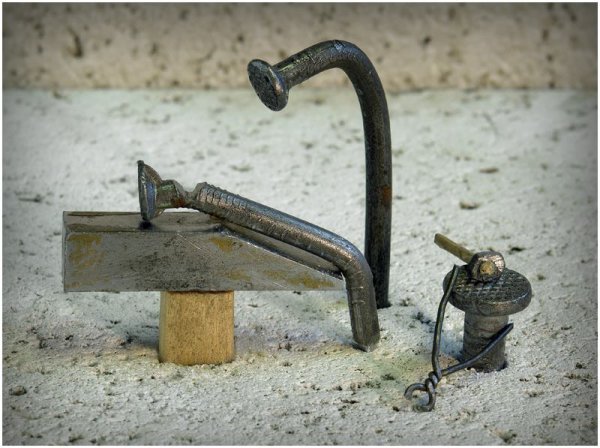 Креативные изделия из гвоздей