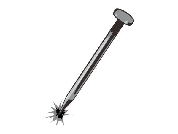 Гвоздь вектор