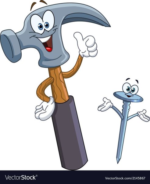 Гвоздь мультяшный