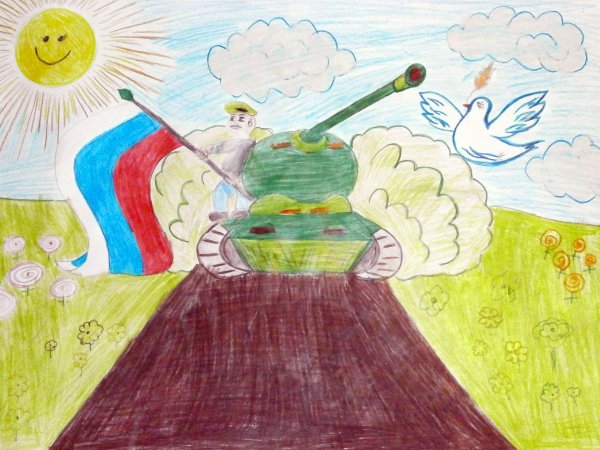 Детские рисунки о войне на Украине